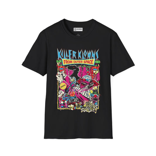 Killer Klowns Unisex Softstyle T-Shirt - IGZ Clothing 