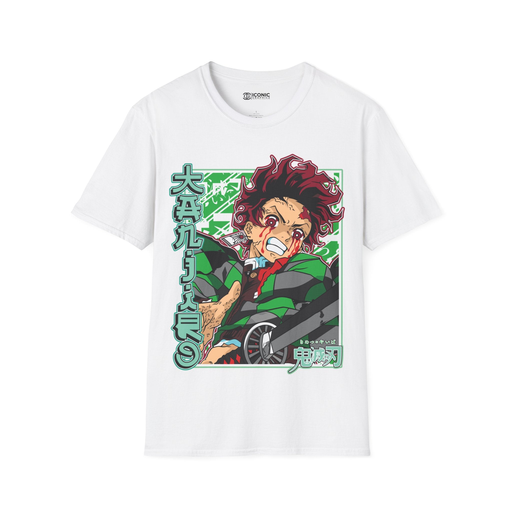 Tanjiro Unisex Softstyle T-Shirt - IGZ Clothing 