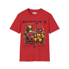 Deadpool and Wolverine Unisex Softstyle T-Shirt - IGZ Clothing 