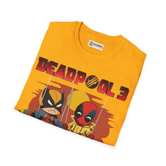 Deadpool and Wolverine Unisex Softstyle T-Shirt - IGZ Clothing 