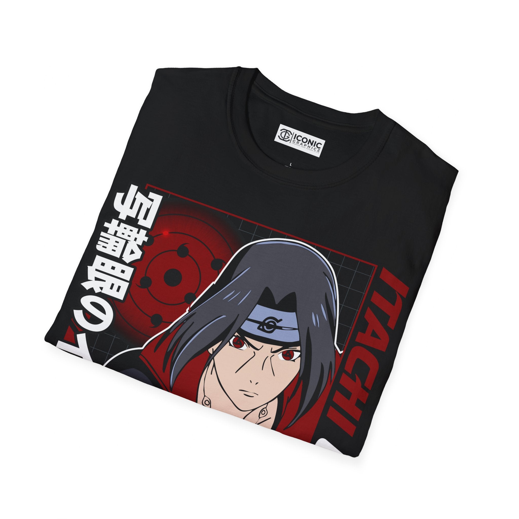 Itachi Uchiha Unisex Softstyle T-Shirt - IGZ Clothing 