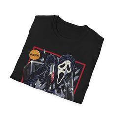 Ghost Face Unisex Softstyle T-Shirt - IGZ Clothing 