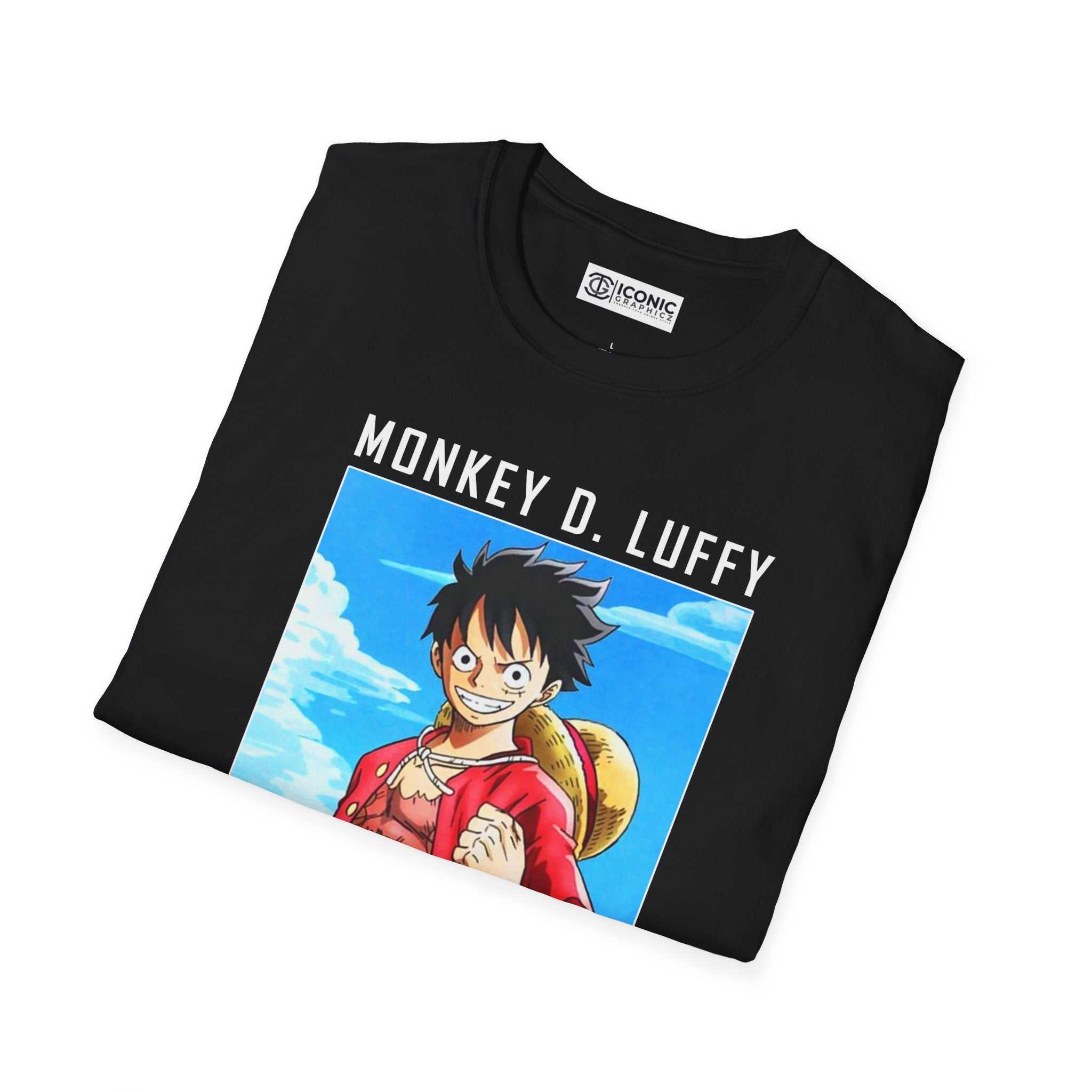 Luffy Unisex Softstyle T-Shirt - IGZ Clothing 