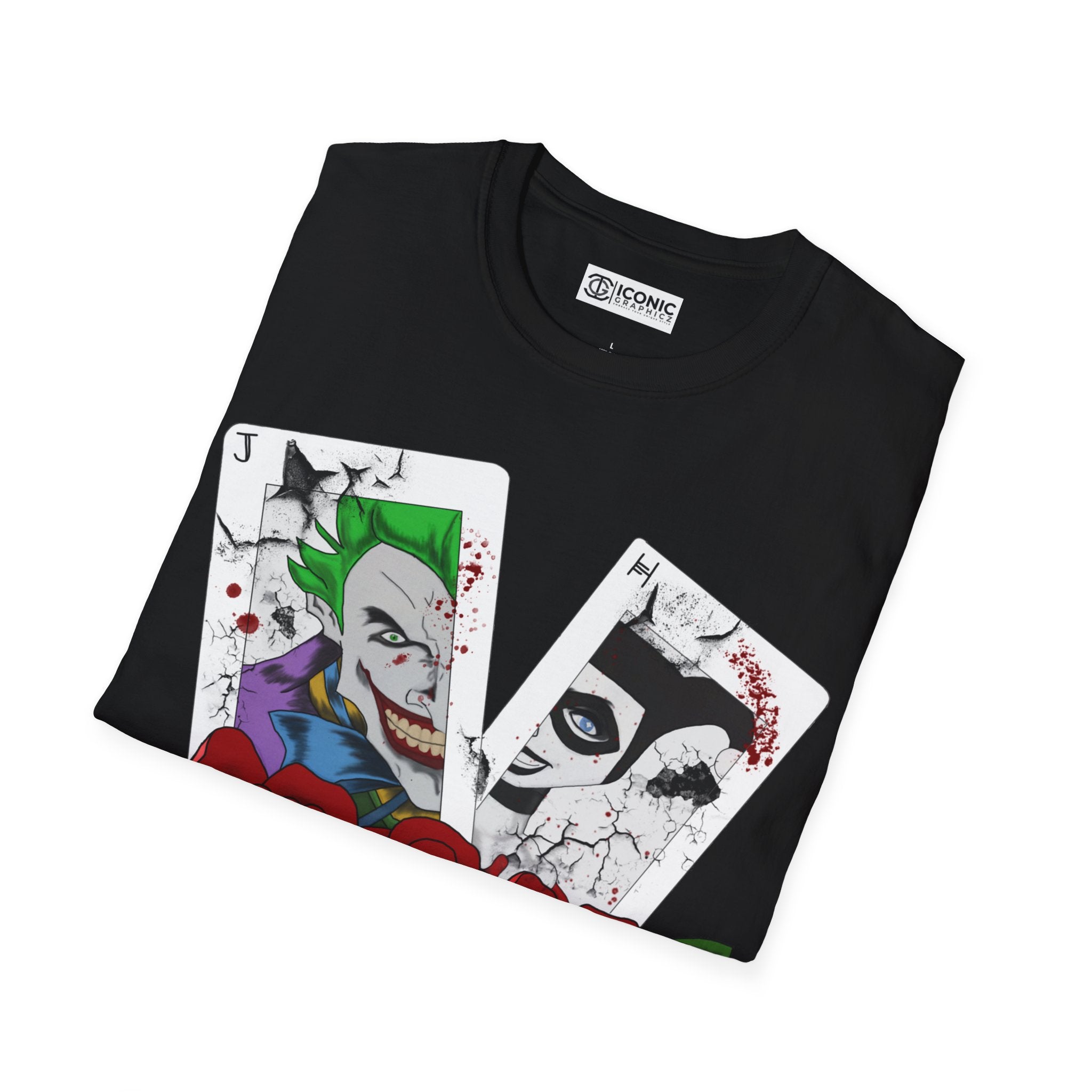 Harley Quinn Unisex Softstyle T-Shirt - IGZ Clothing 