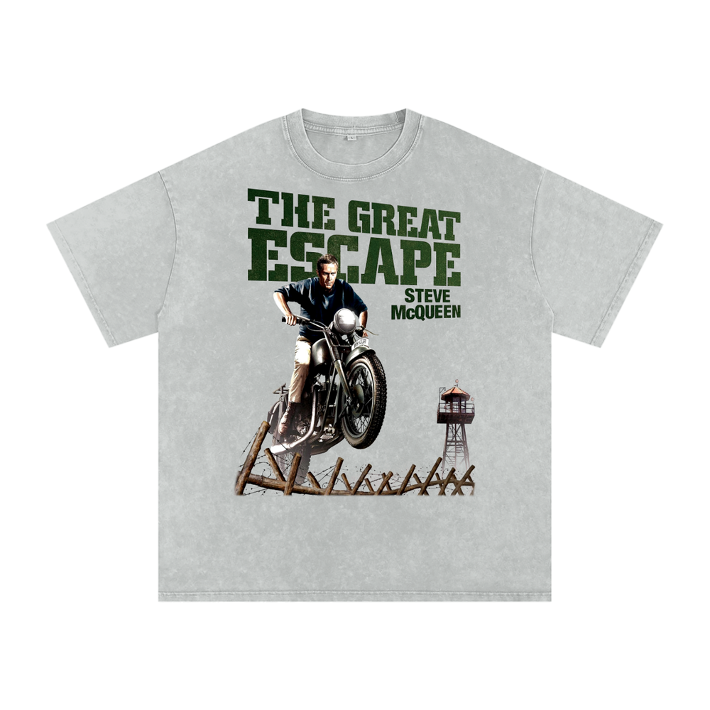 The Great Escape Acid Wash Oversize T-Shirt