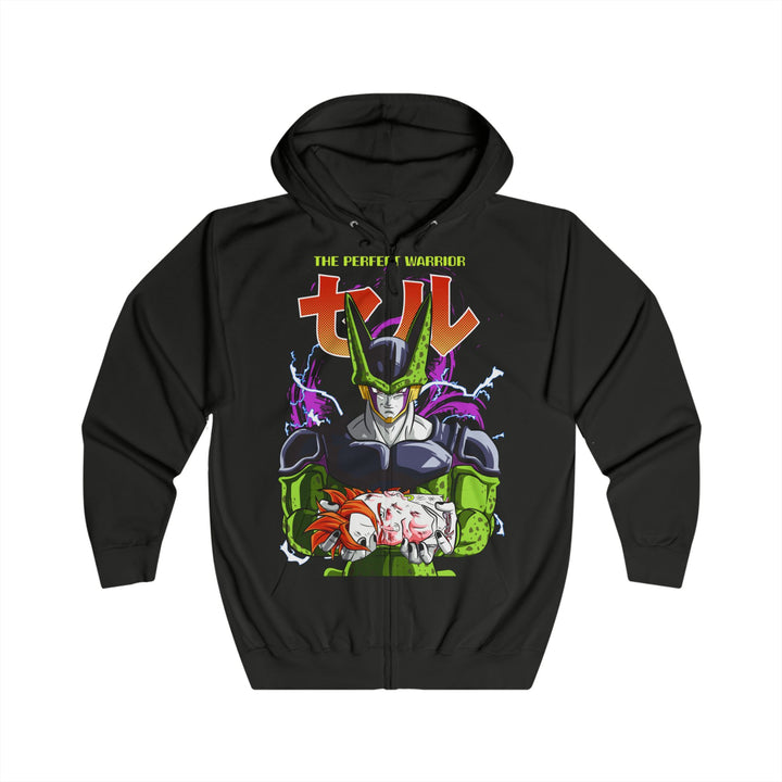 Cell x Gohan Dragonball Z Unisex Full Zip Hoodie