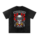 Megadeth Acid Wash Oversize T-Shirt