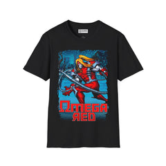 Omega Red Unisex Softstyle T-Shirt - IGZ Clothing 