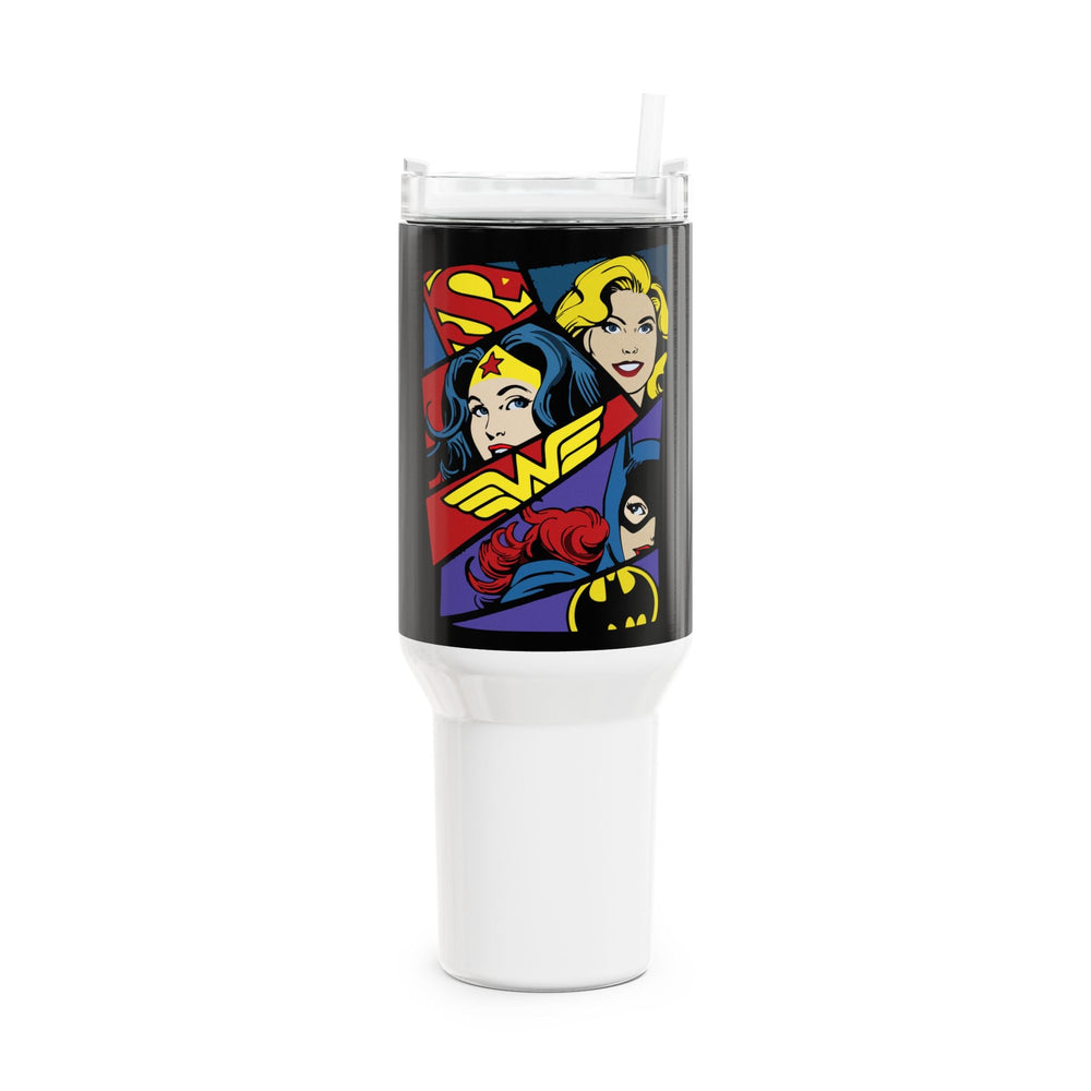 Justice League Tumbler, 40oz Printify