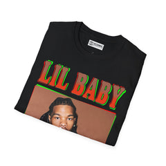 Lil Baby Unisex Softstyle T-Shirt - IGZ Clothing 