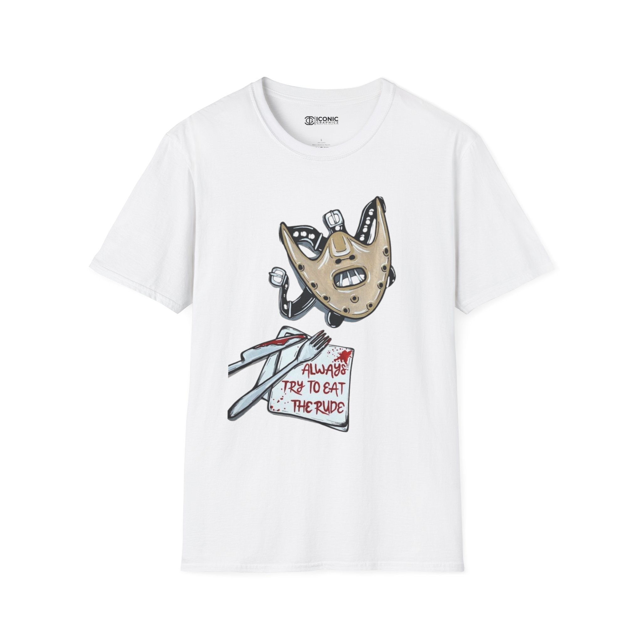 Silence of the lamb Unisex Softstyle T-Shirt - IGZ Clothing 