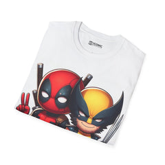 Deadpool and Wolverine Unisex Softstyle T-Shirt - IGZ Clothing 