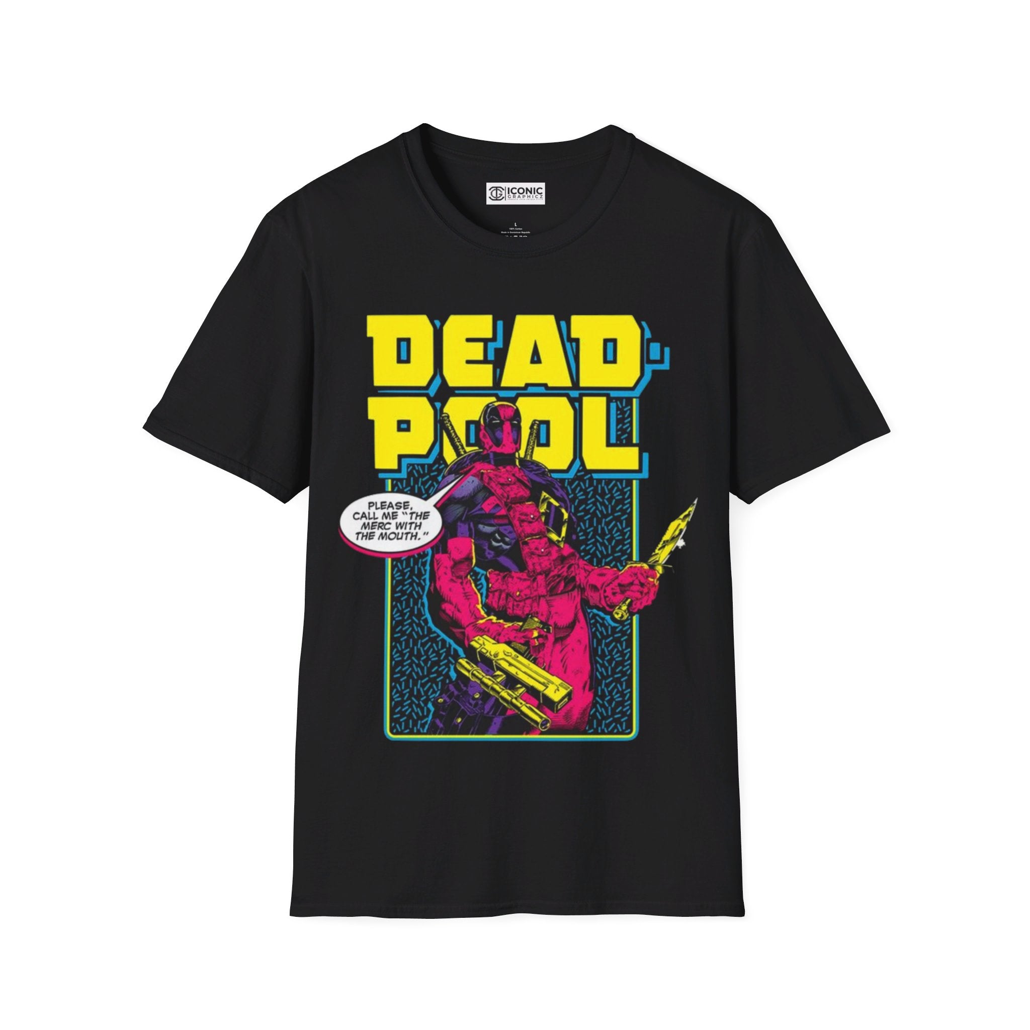 Deadpool Unisex Softstyle T-Shirt - IGZ Clothing 