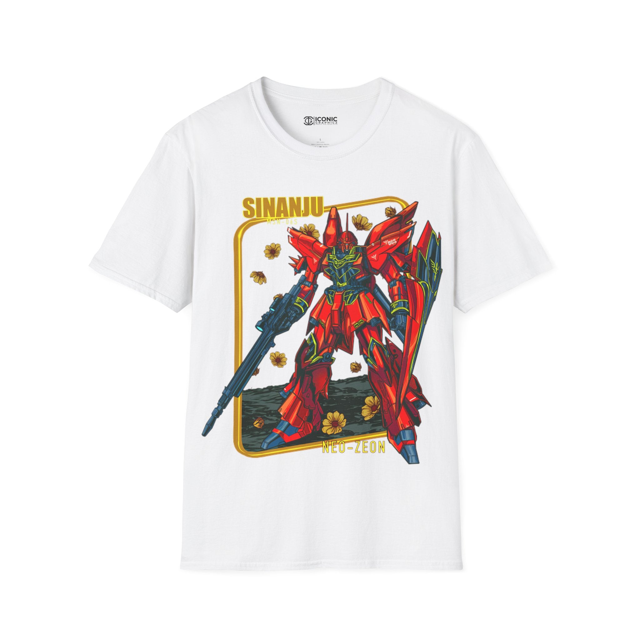 Retro Sinanju Gundam T-Shirt