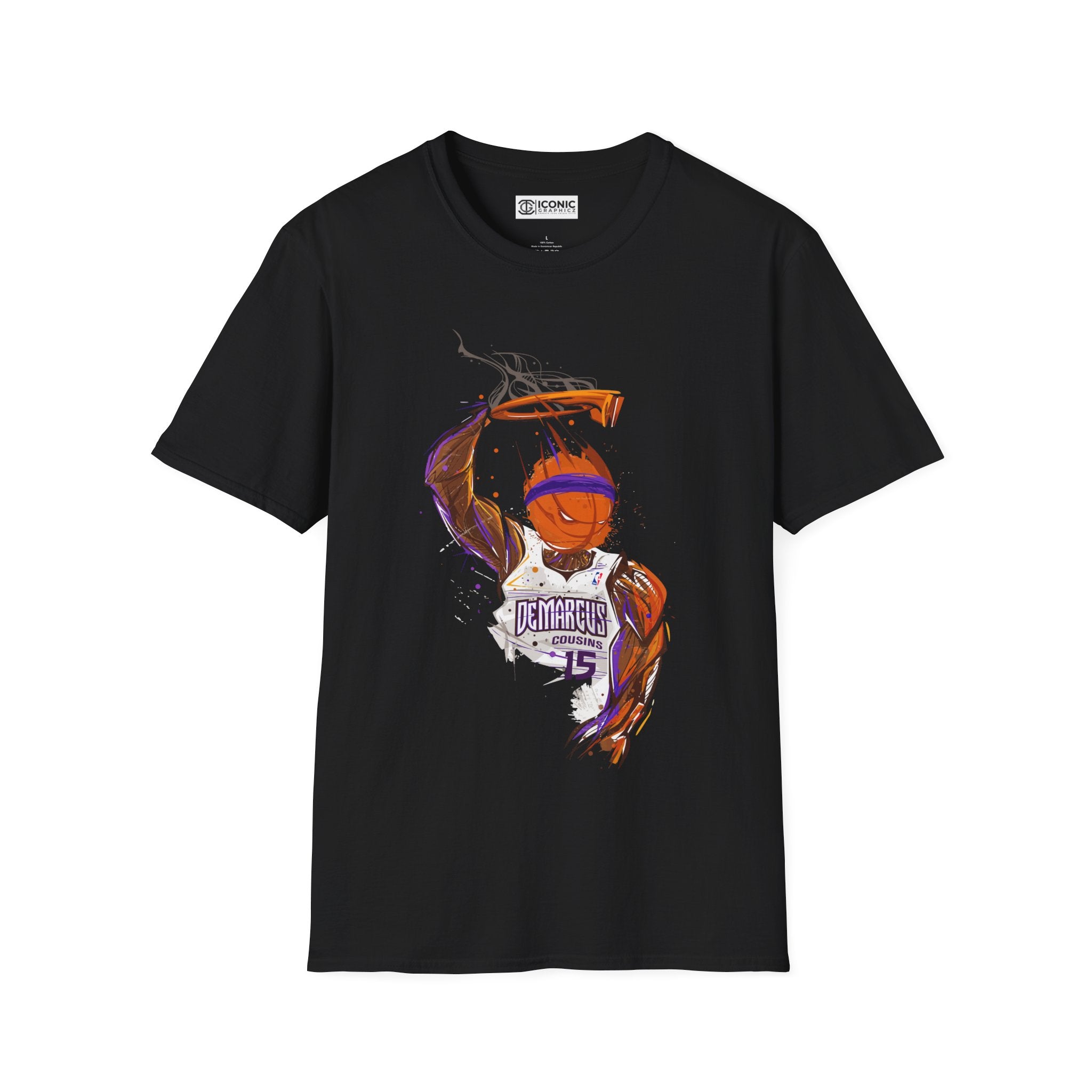 NBA Unisex Softstyle T-Shirt - IGZ Clothing 