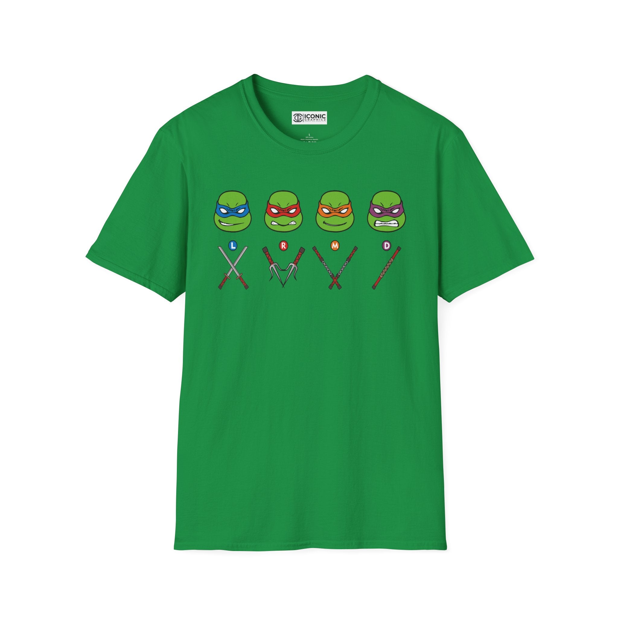 TMNT Unisex Softstyle T-Shirt - IGZ Clothing 