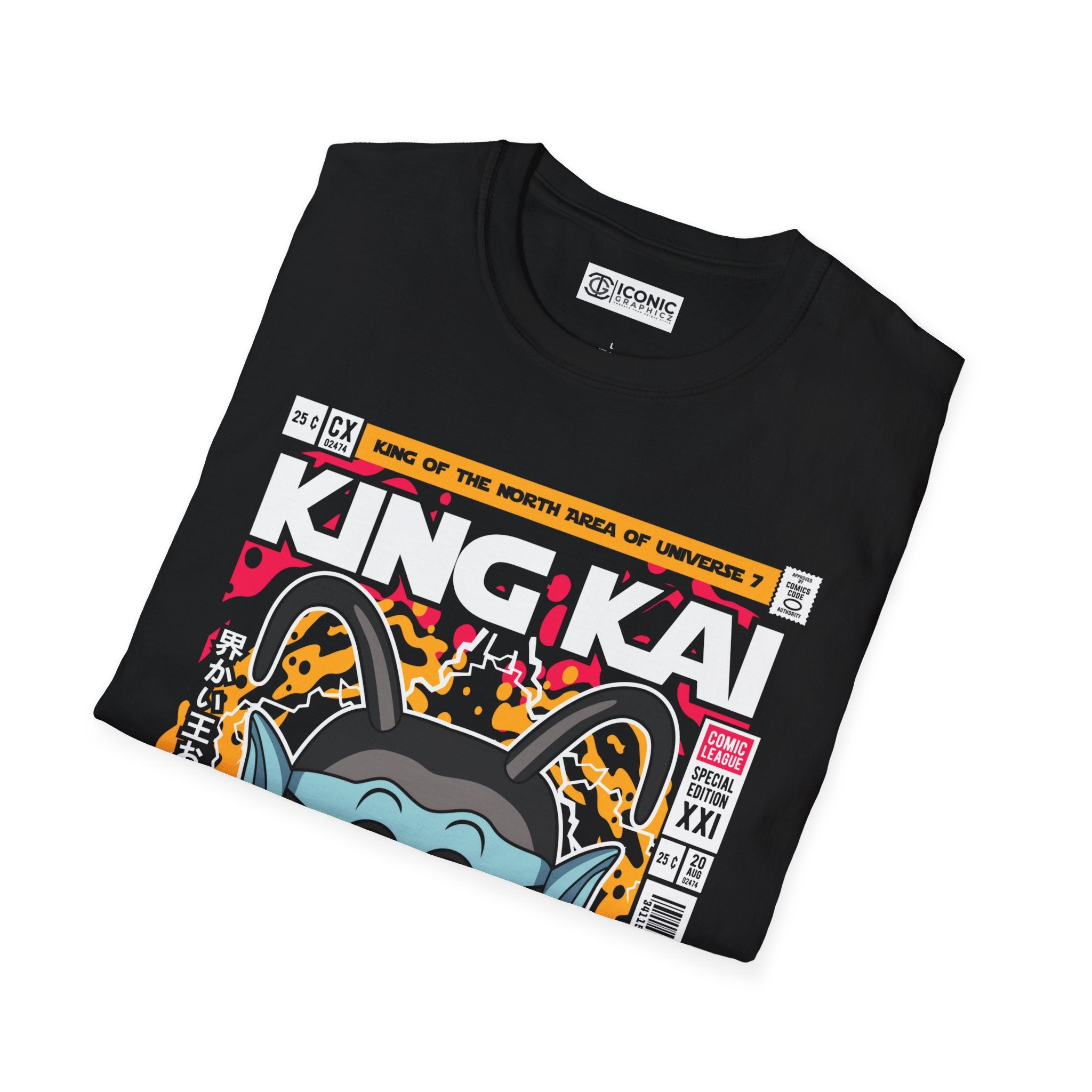 King Kai Unisex Softstyle T-Shirt - IGZ Clothing 