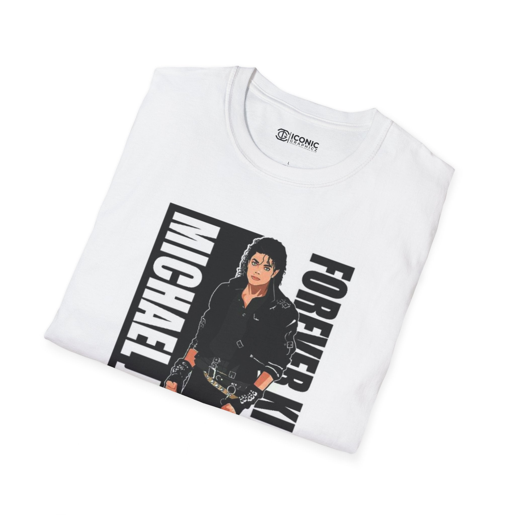 Micheal Jackson Unisex Softstyle T-Shirt - IGZ Clothing 