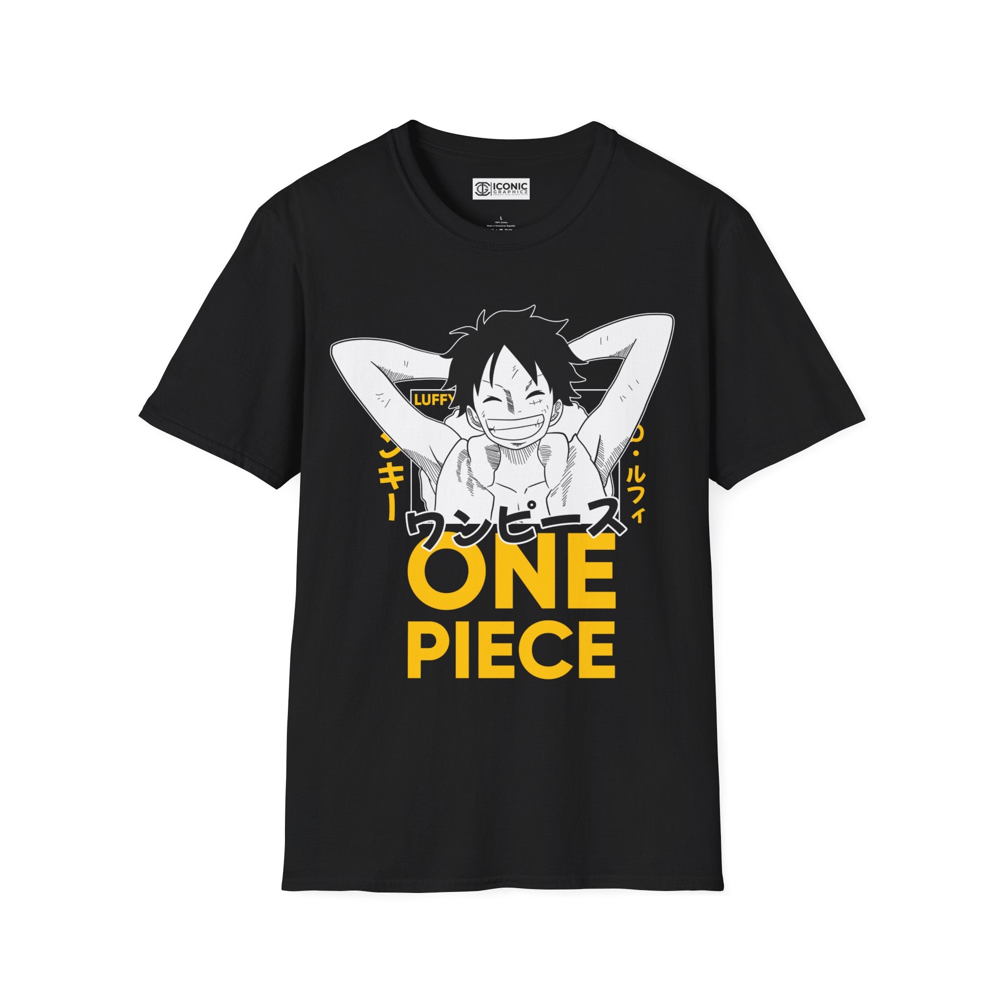 Luffy Unisex Softstyle T-Shirt - IGZ Clothing 