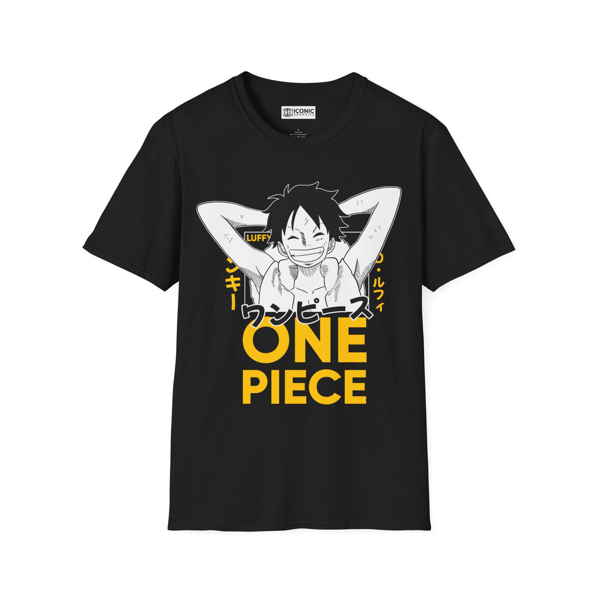 Luffy Unisex Softstyle T-Shirt - IGZ Clothing 