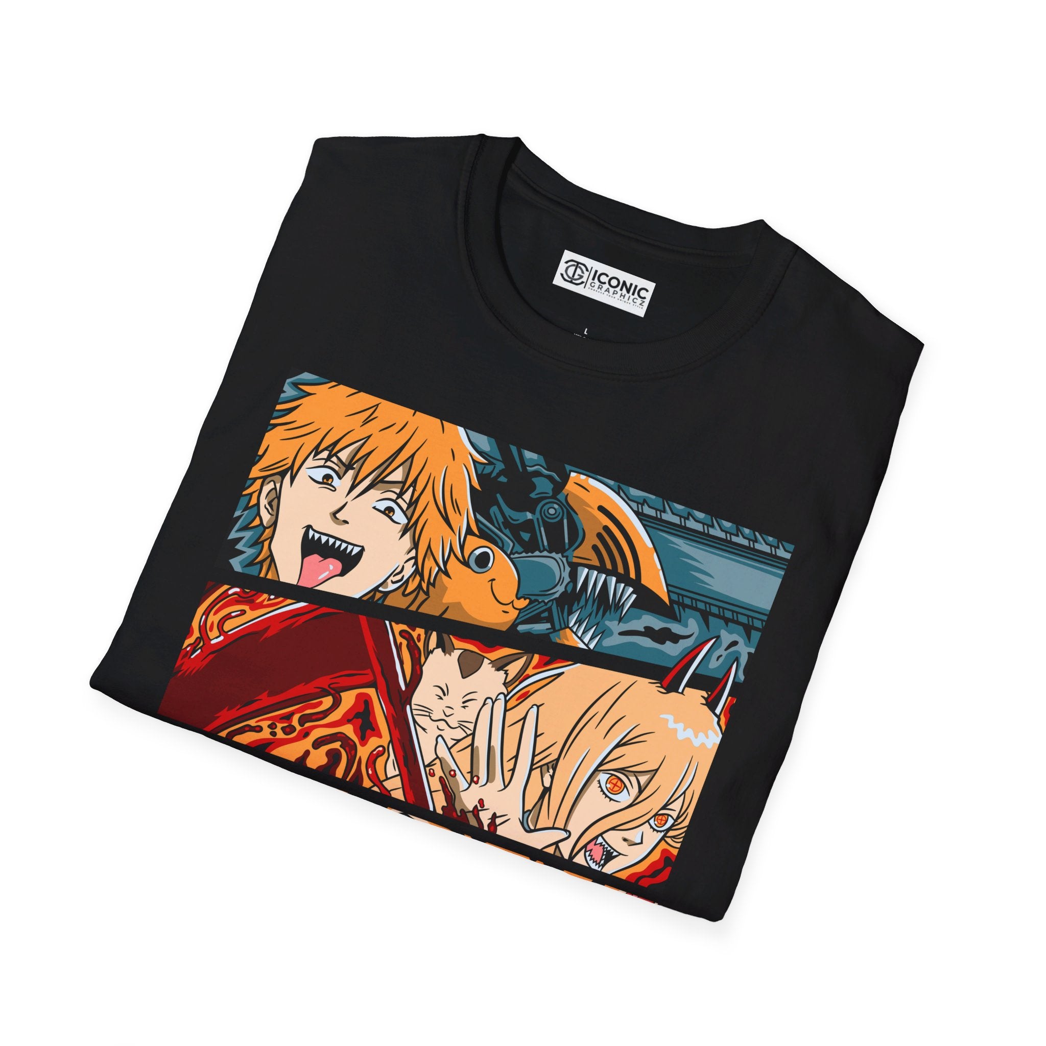 Chainsaw Man-Denji Unisex Softstyle T-Shirt - IGZ Clothing 