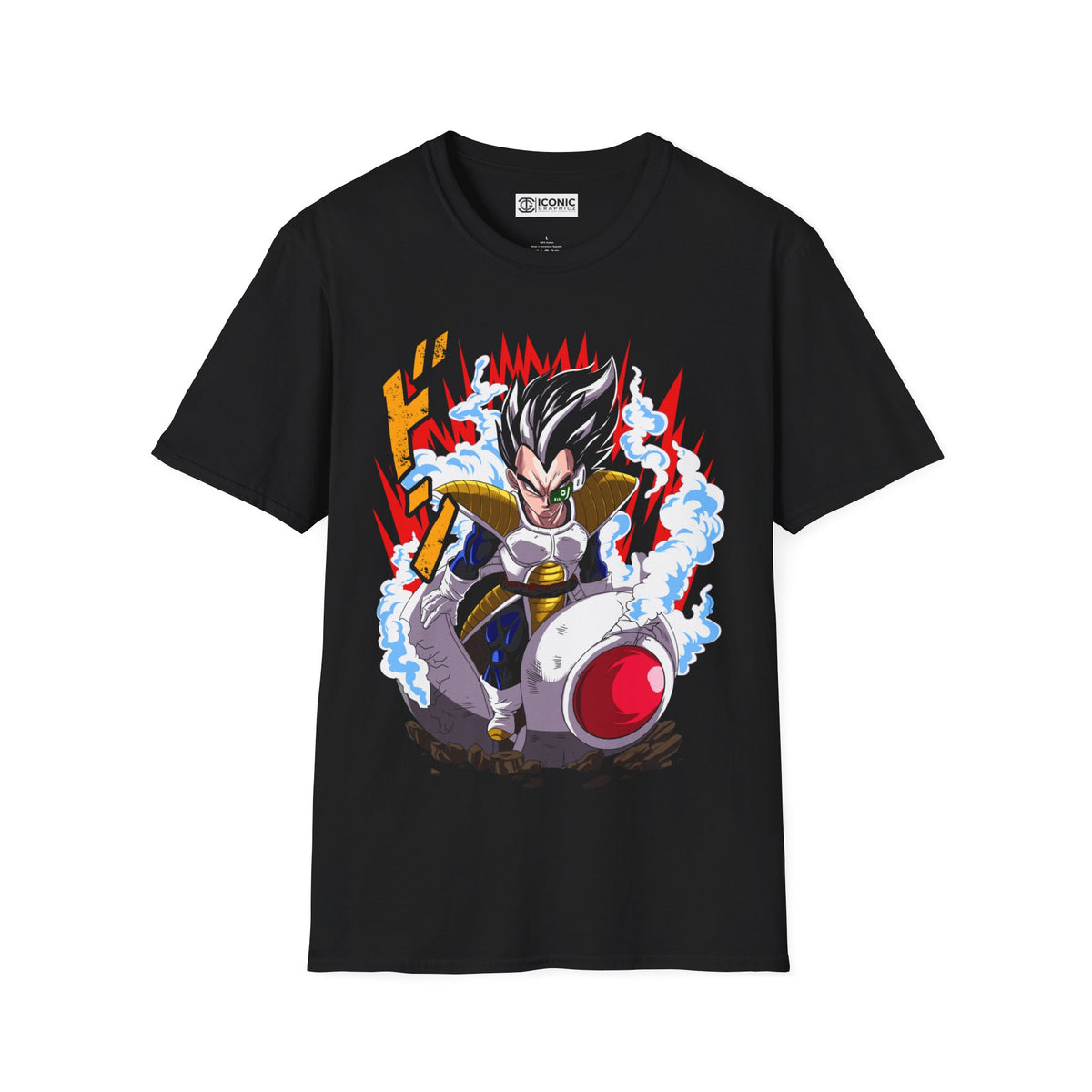 Vegeta Unisex Softstyle T-Shirt - IGZ Clothing 