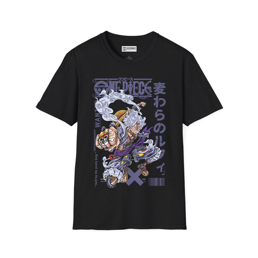 Sun God Luffy Unisex Softstyle T-Shirt - IGZ Clothing 