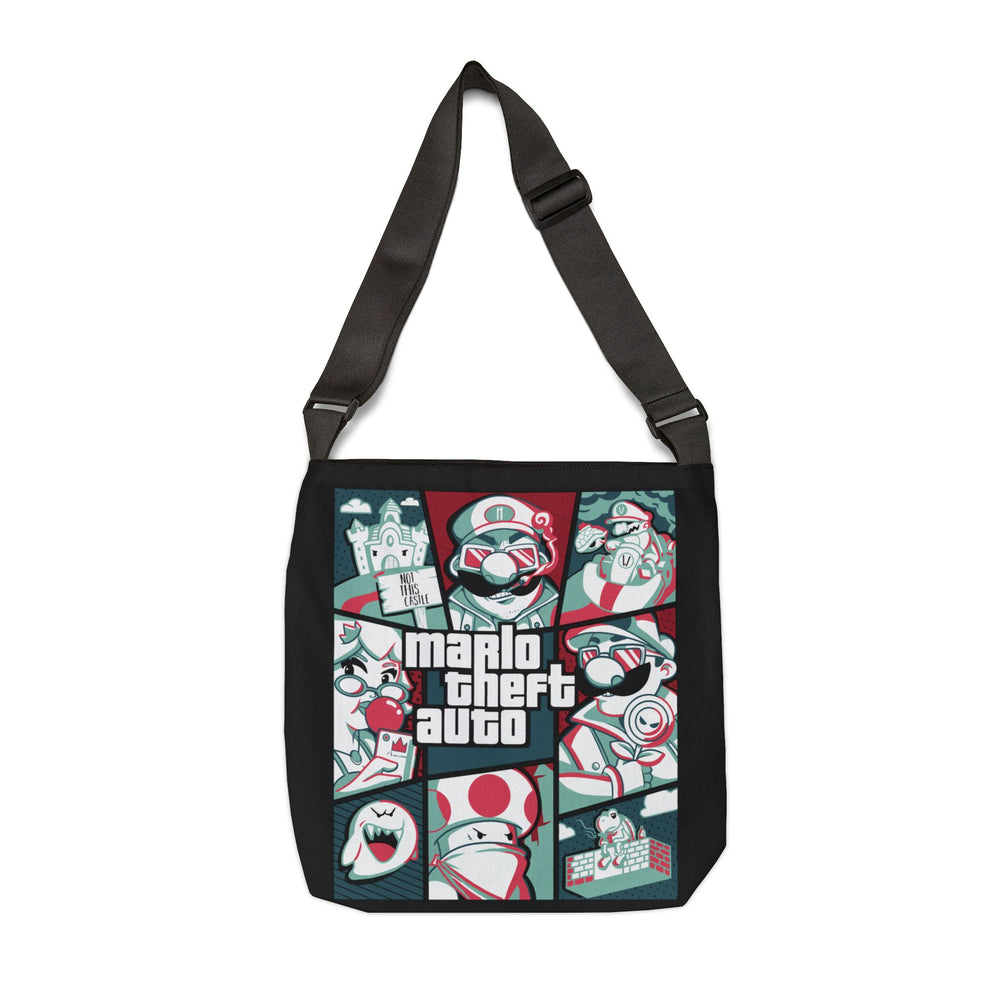 SuperMario Adjustable Tote Bag (AOP) - 