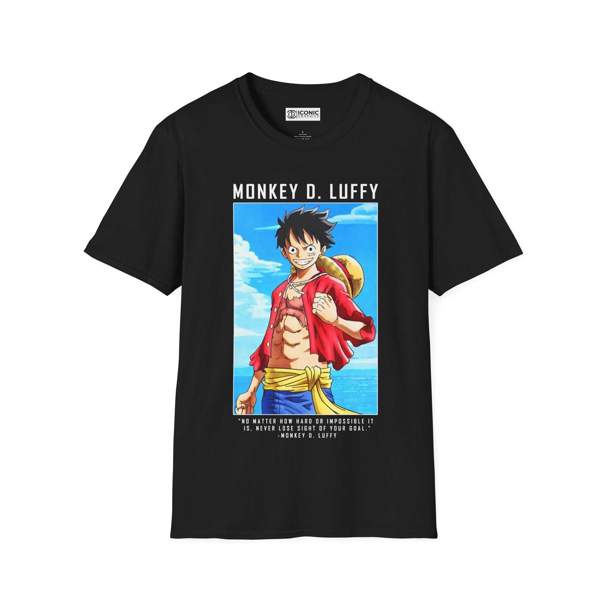 Luffy Unisex Softstyle T-Shirt - IGZ Clothing 