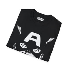 Captain America Unisex Softstyle T-Shirt - IGZ Clothing 