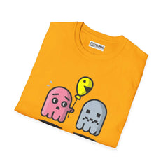 Pac Man Unisex Softstyle T-Shirt - IGZ Clothing 