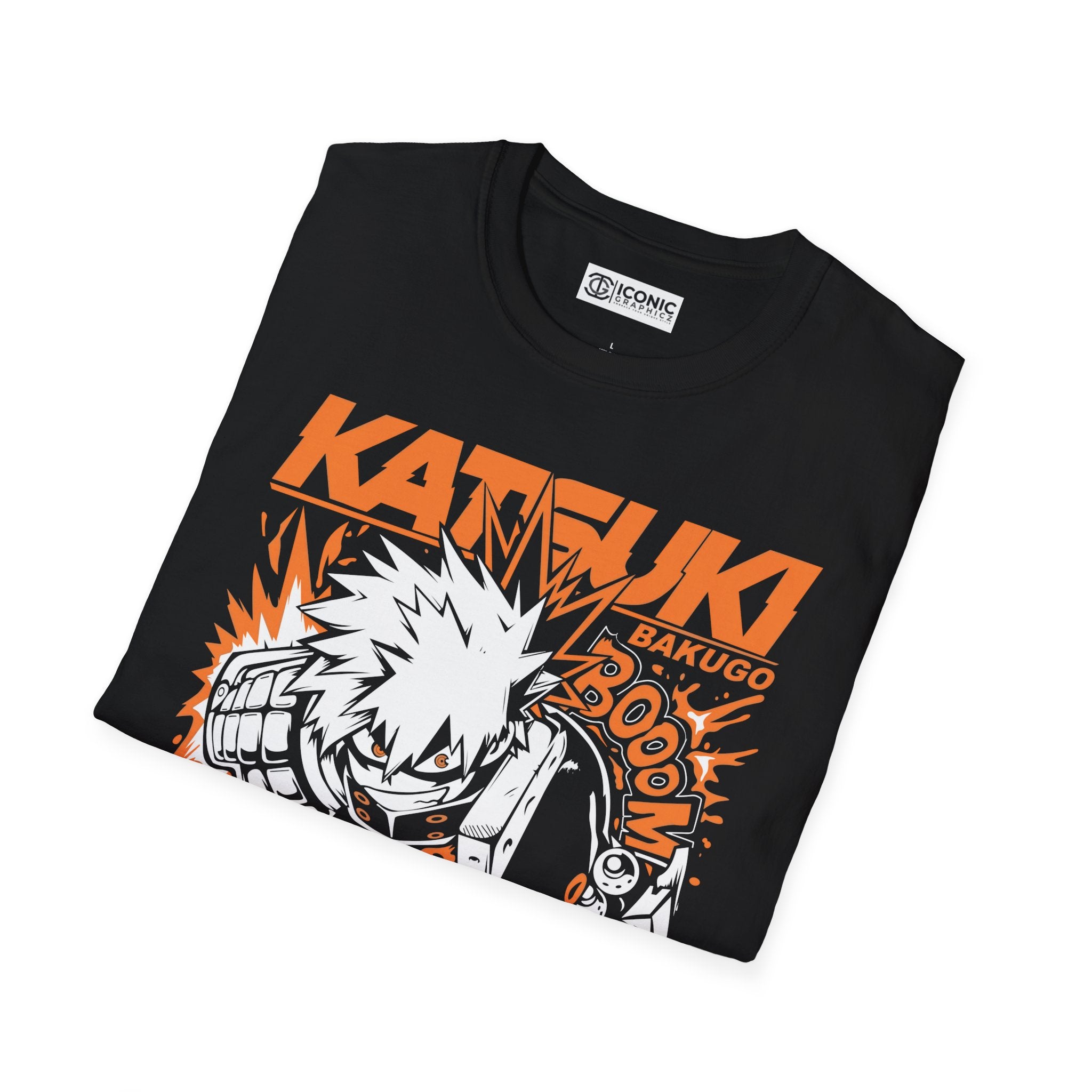 Bakugo Unisex Softstyle T-Shirt - IGZ Clothing 