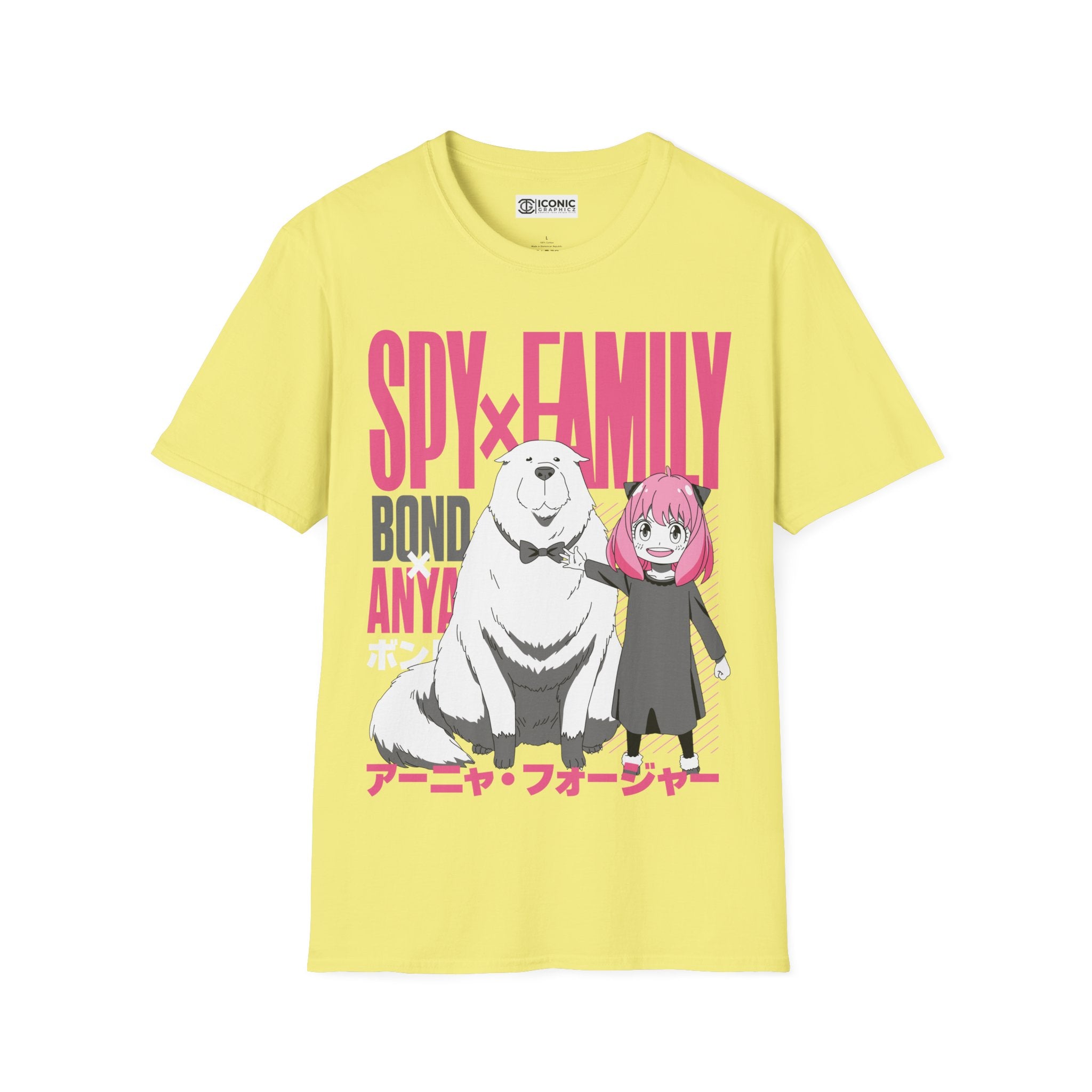 Anya and Bond Forger Spy x family T-Shirt