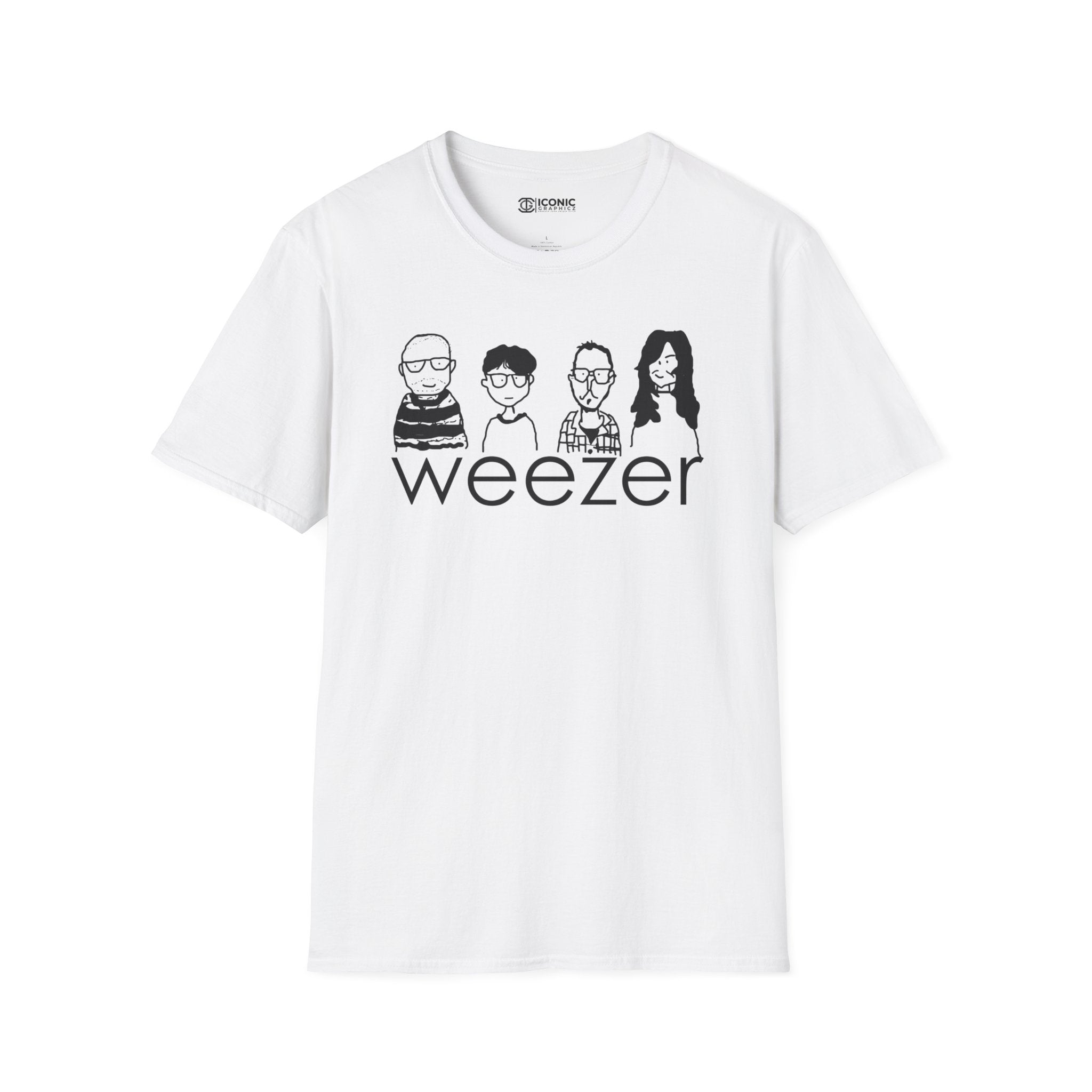 Weezer Unisex Softstyle T-Shirt - IGZ Clothing 