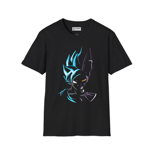 Goku & Beerus Unisex Softstyle T-Shirt - IGZ Clothing 