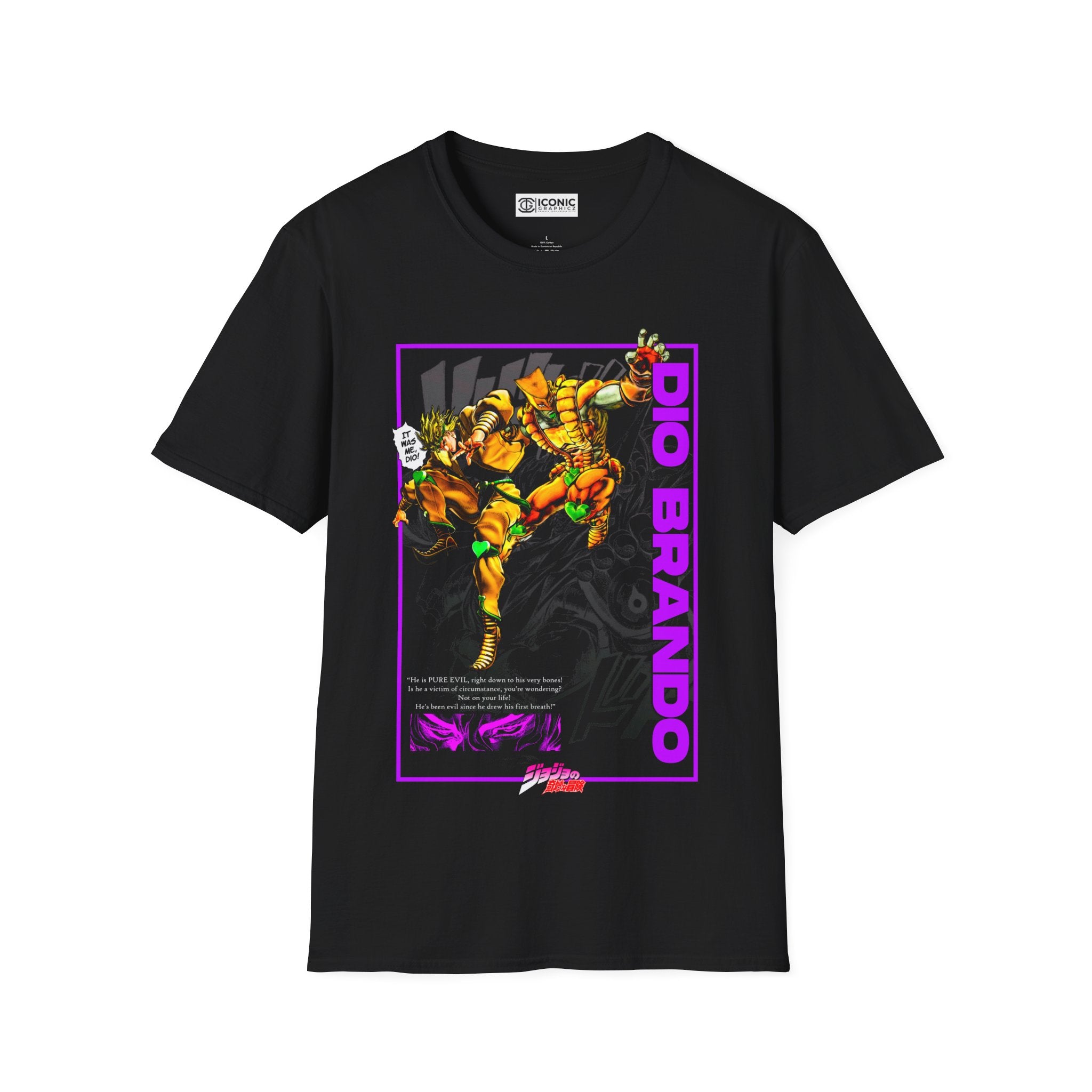 Dio Jojo bizarre adventure T-Shirt