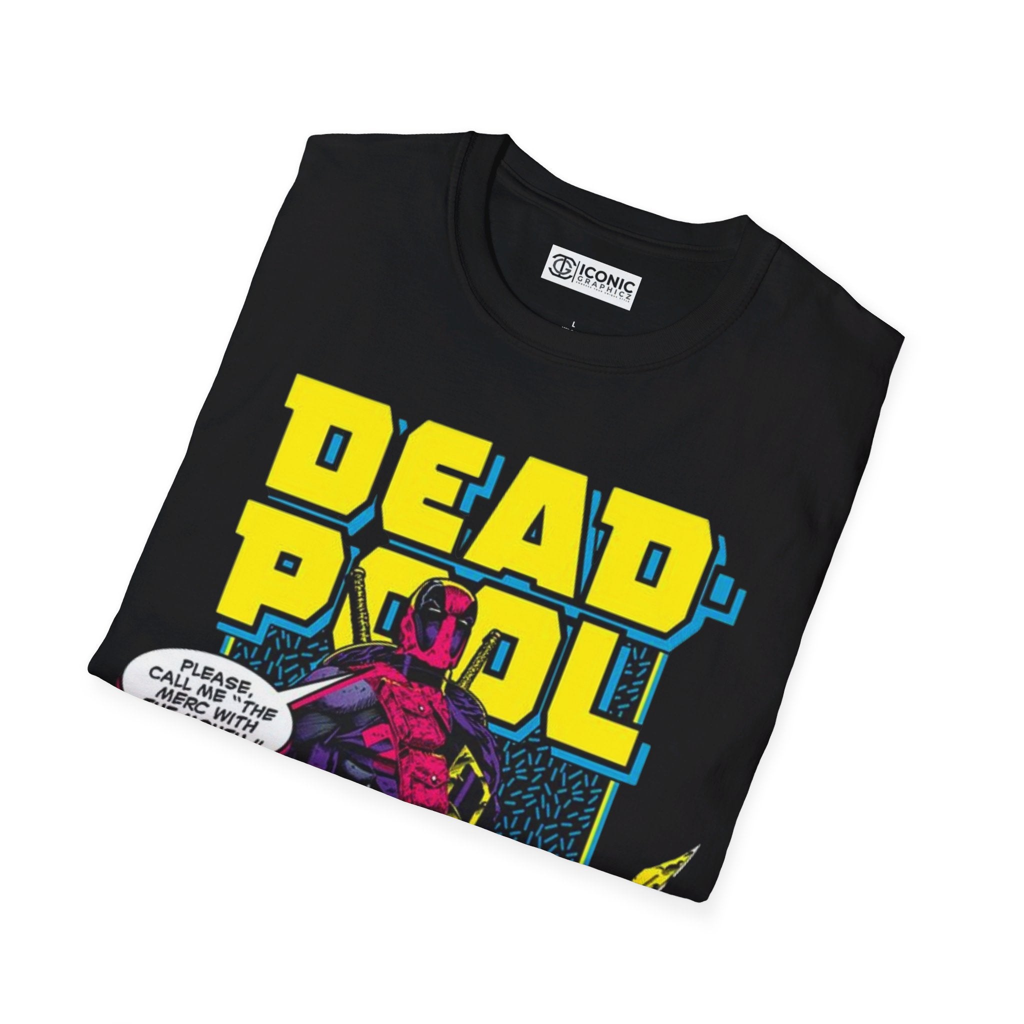 Deadpool Unisex Softstyle T-Shirt - IGZ Clothing 