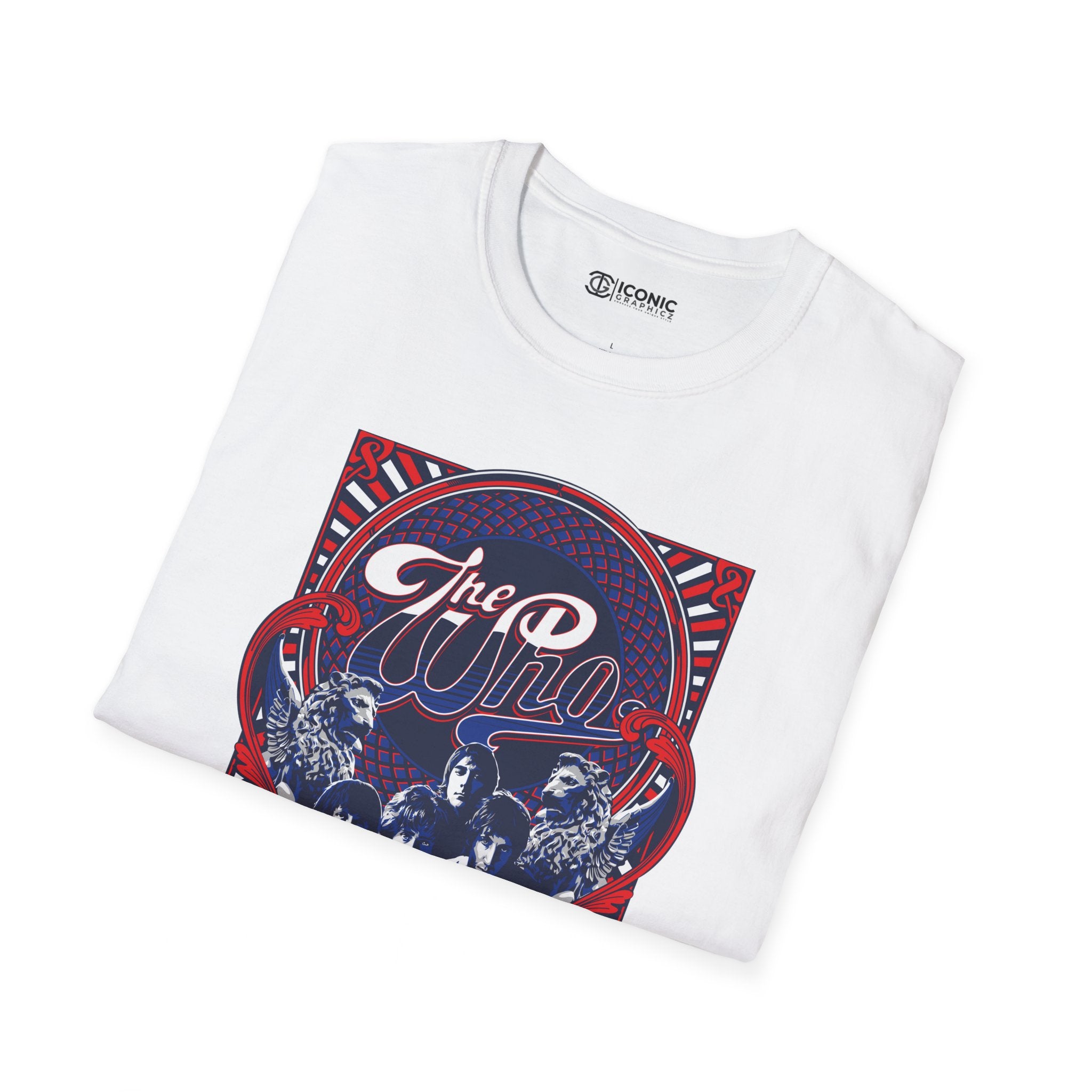 The Who Unisex Softstyle T-Shirt - IGZ Clothing 