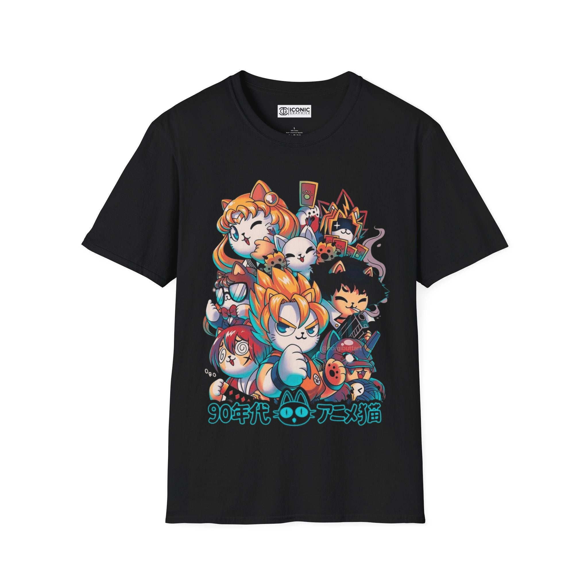 Anime Kitty Heros T-Shirt