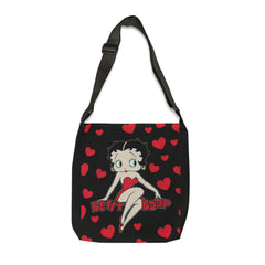 Betty Boop Adjustable Tote Bag (AOP) - IGZ Clothing 