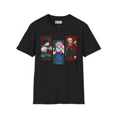 Deku and Bakugo MHA Unisex Softstyle T-Shirt - IGZ Clothing 