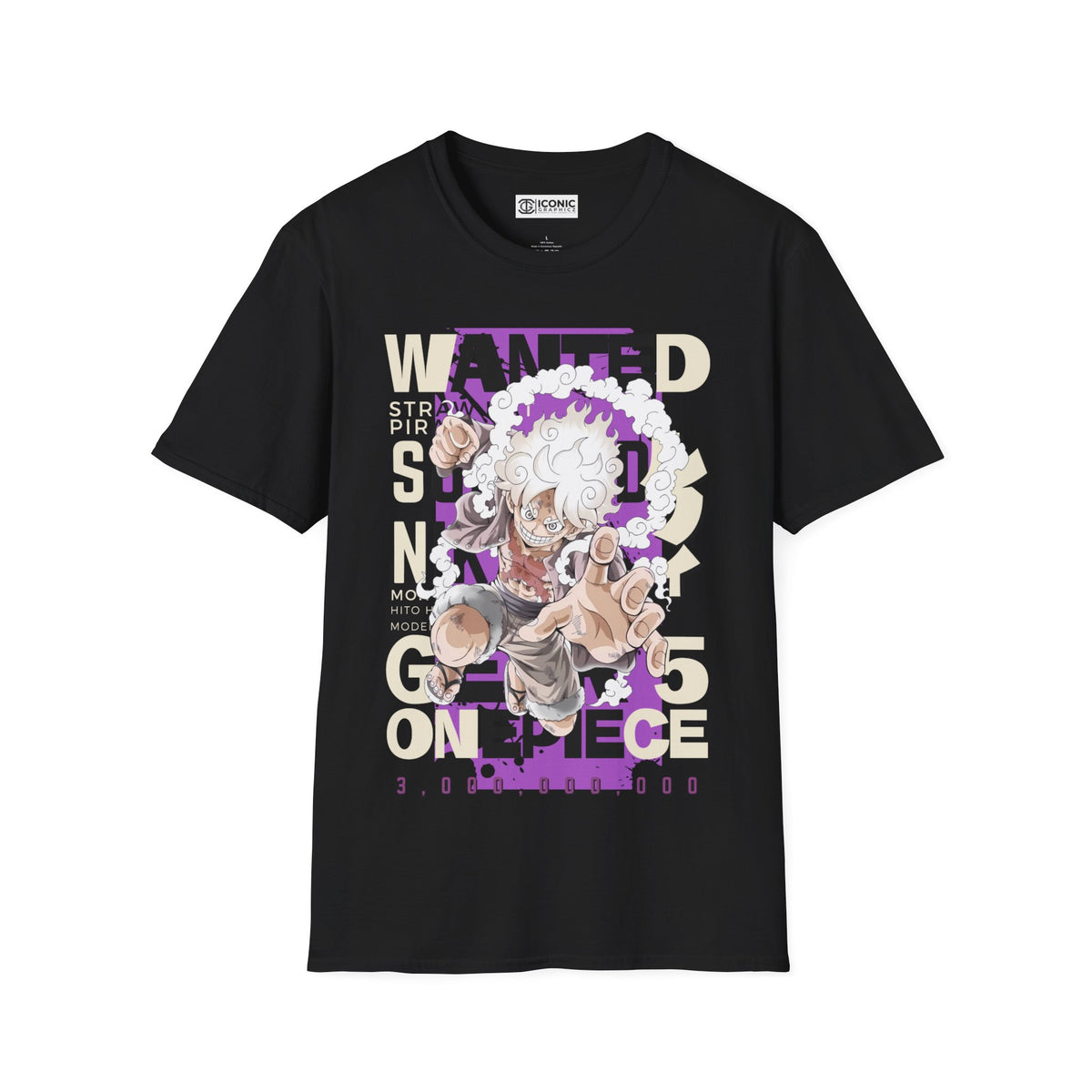 Sun God Luffy Unisex Softstyle T-Shirt - IGZ Clothing 