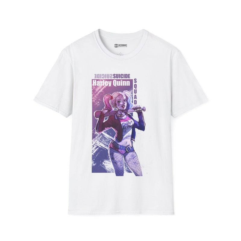 Harley Quinn Unisex Softstyle T-Shirt - IGZ Clothing 