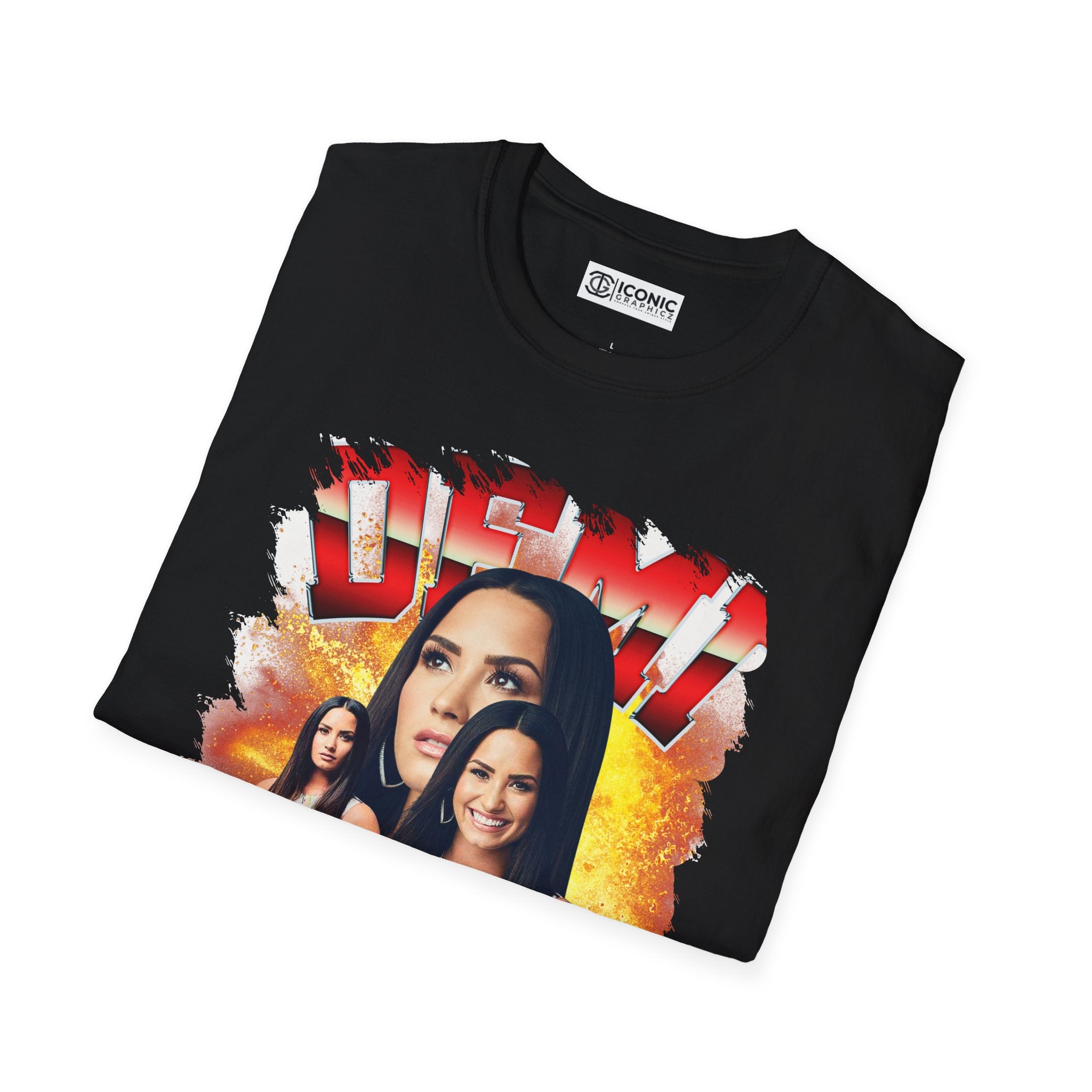 Demi Lovato Unisex Softstyle T-Shirt - IGZ Clothing 