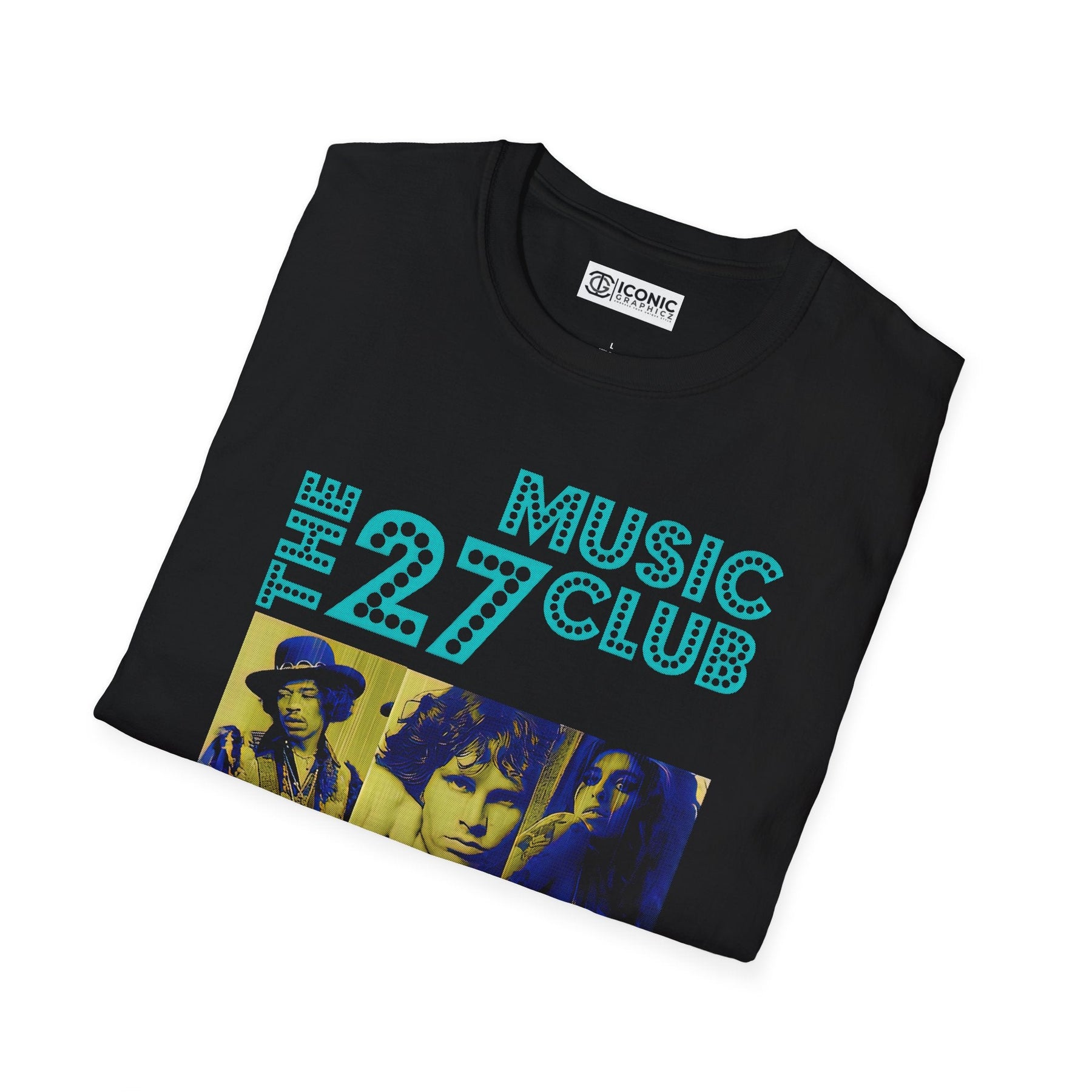 27 Music Club T-Shirt Printify