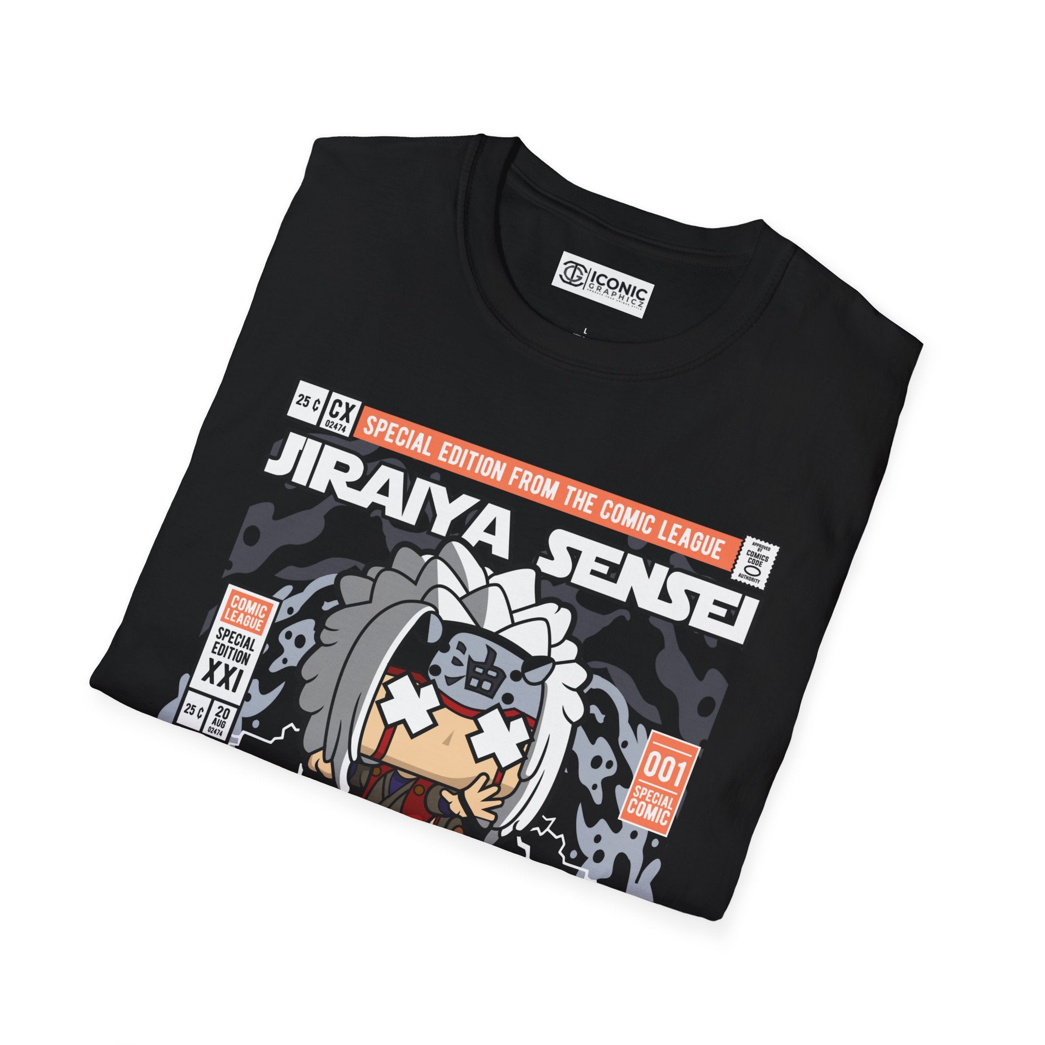 Jiraiya Unisex Softstyle T-Shirt - IGZ Clothing 