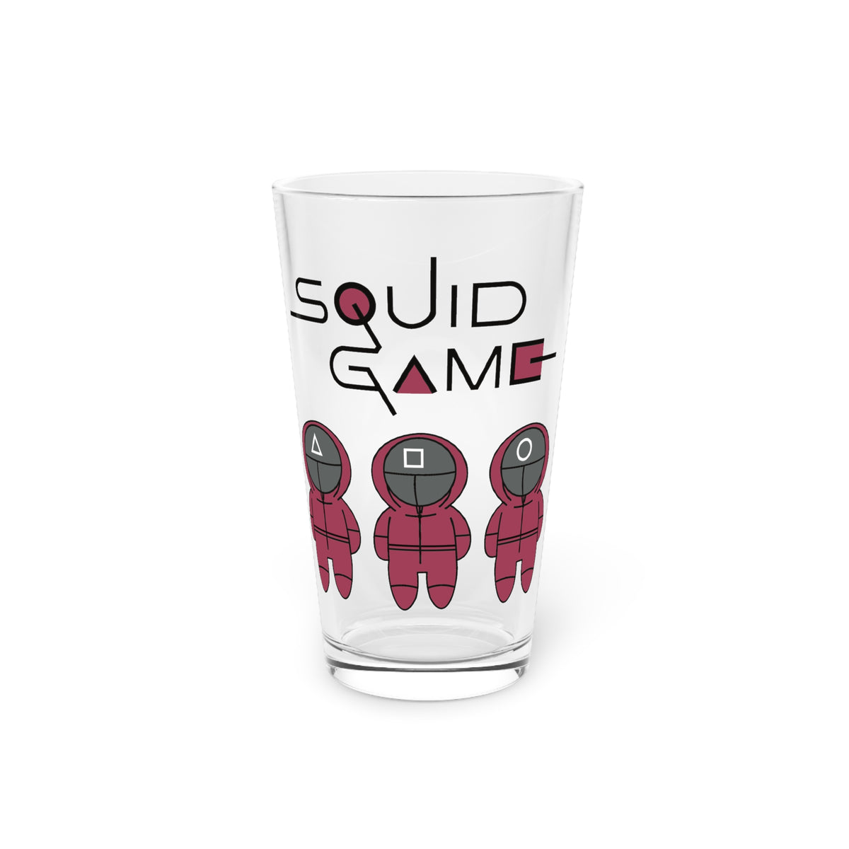 Squid Game Pint Glass, 16oz