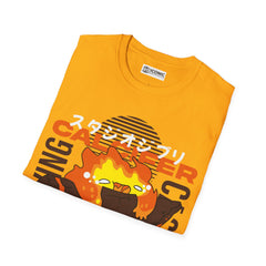 Calcifer Unisex Softstyle T-Shirt - IGZ Clothing 