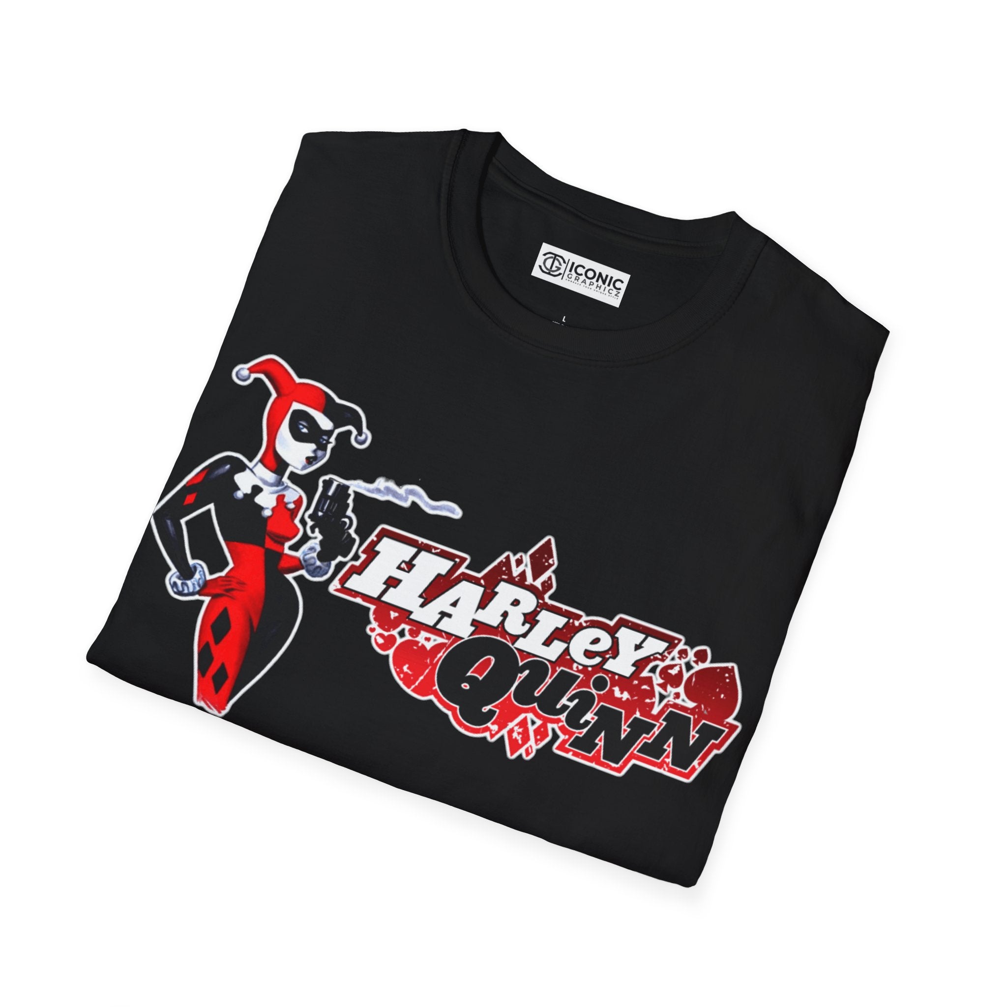 Harley Quinn Unisex Softstyle T-Shirt - IGZ Clothing 