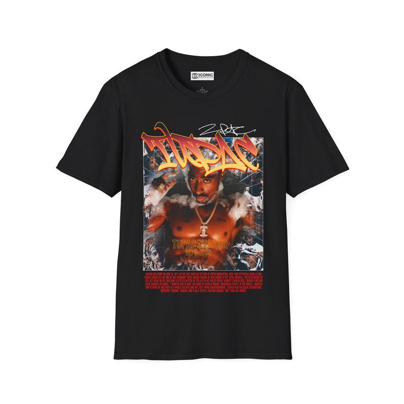 2 Pac Unisex Softstyle T-Shirt - IGZ Clothing 